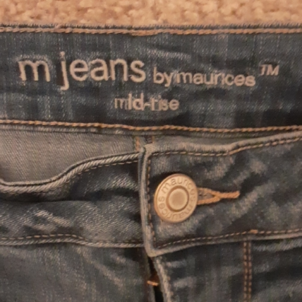 M. Jeans By Maurices Classic Blue Skinny Jeans for Women - Picture 2 of 6